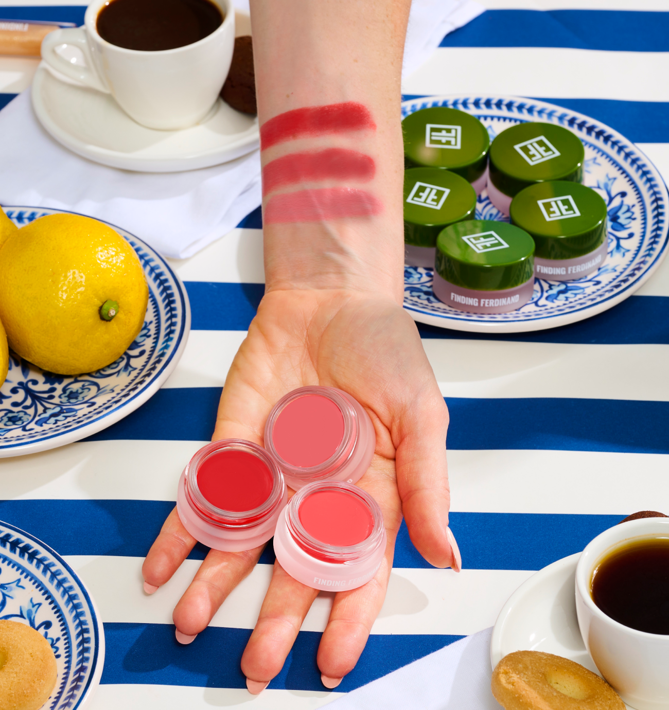 Coral Blushes Set